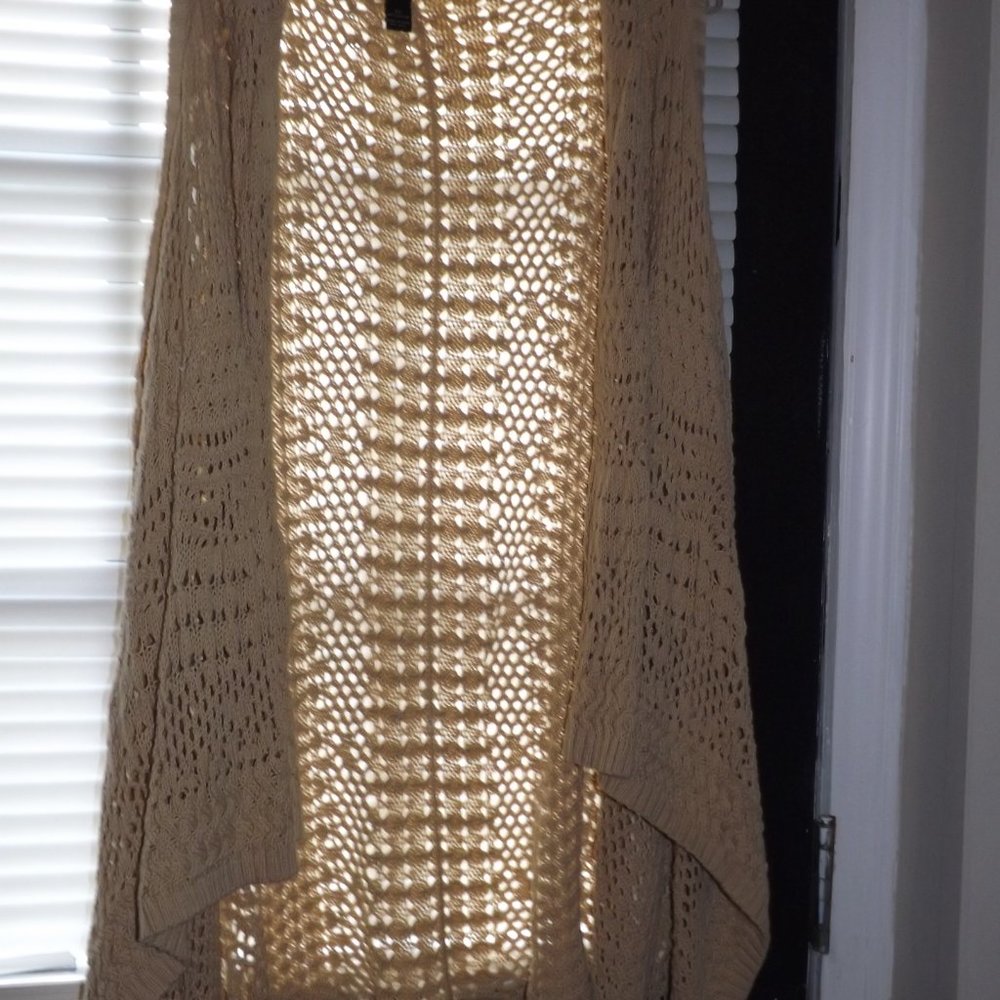 Beige Sweater Vest